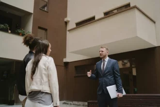An image of people talking about important things.