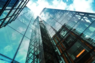 A picture of an office building.