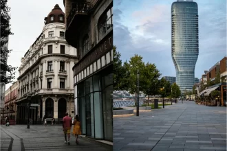 Off - plan vs. old construction image.