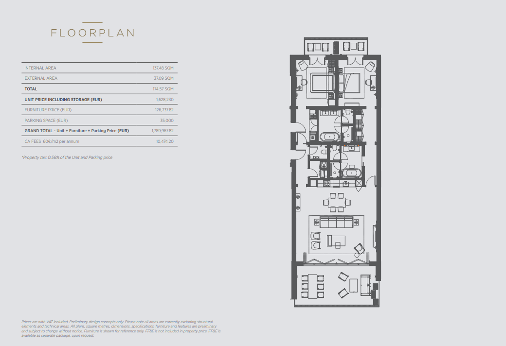 Apartment plan